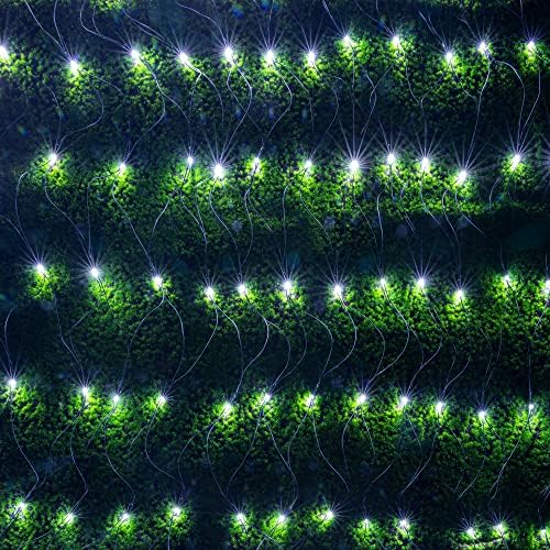 AWQ 200 LED 9.8ftx6.6ft String Lights Net Mesh Lights Christmas Light White by AWQ