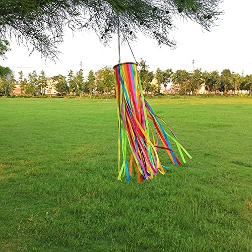 Satin Ribbon Windsock Streamer, Outdoor Decorations, WS49-XZH - Image 4