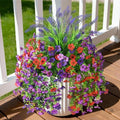 Artificial Fake Hanging Flowers Plants for Outdoor Outside Decoration by HomeD%C3%A9cor