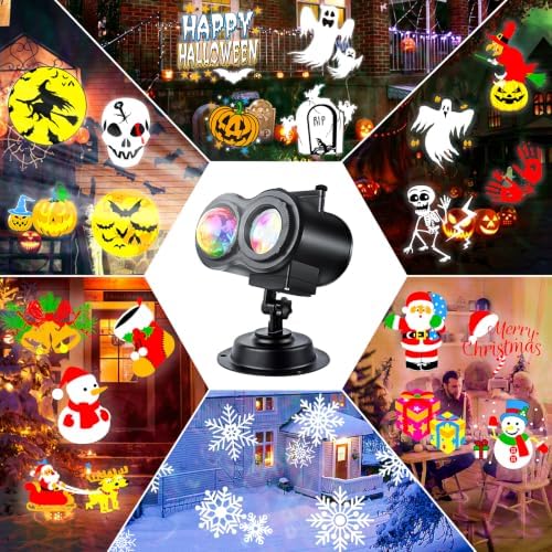 Halloween Projector Lights Outdoor, LED Christmas Projector Lights - Image 6