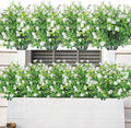 AmyHomie 20 PCS Artificial Flowers for Outdoors, UV Resistant Fake Plants by AmyHomie