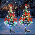 Solar Christmas Tree Light - Christmas Waterproof Small Pathway Lights by Ularoom