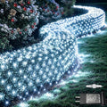 Pooqla Cool White Net Lights, 34.5X 5ft Christmas Lights Outdoor Clear Wire by Pooqla