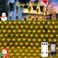JMEXSUSS 360 LED Christmas Net Lights, Warm White, 12ft x 5ft by JMEXSUSS