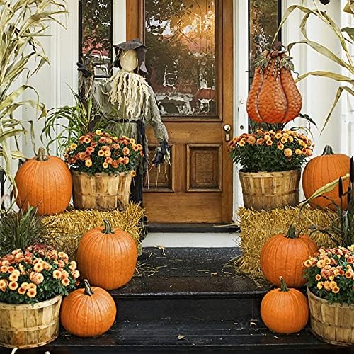 Pumpkin Yard Stakes Sign Outdoor Fall Decor Autumn Garden Stake Art Lawn - Image 4