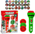 PMU Christmas Flashlight Projector, 24 Different Christmas Tree Santa Claus Christmas Image Projection for Christ Home Birthday Party Light Pkg/1 by PMU