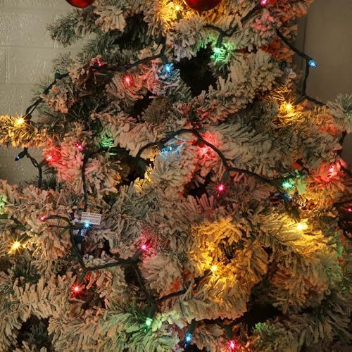 2 Pack Multicolor Christmas String Lights, 100 Count Each, Incandescent Mini Christmas Lights, Connectable Xmas Tree Light for Indoor Outdoor Garland Birthday Holiday Wedding Festival Party - Image 6
