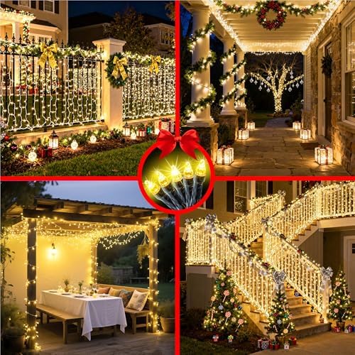 750 LED 240FT Christmas String Lights Outdoor, 12 Pro Modes with Timer - Image 6