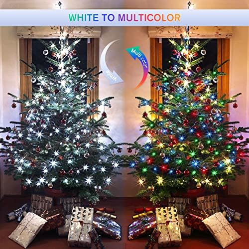 JMEXSUSS 500 LED White & Multicolor Color Changing String Lights, - Image 2