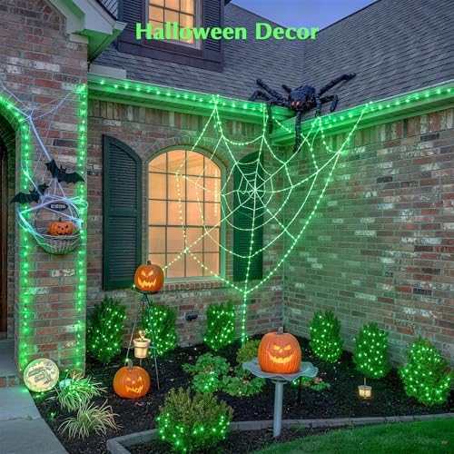 JMEXSUSS 600 LED Green Lights Indoor Outdoor Waterproof for Halloween Decor - Image 3
