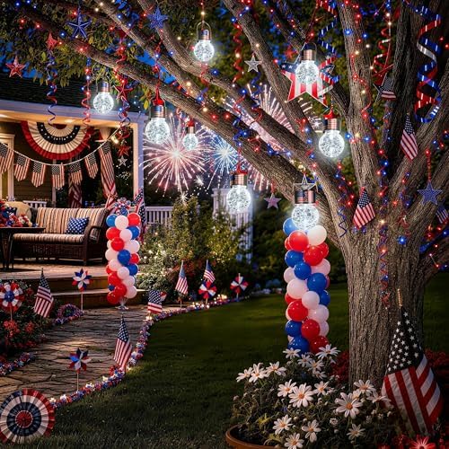 GIGALUMI Solar Hanging Lights for Outside Solar Lanterns Outdoor Waterproof - Image 5