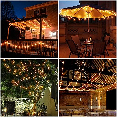 Metaku 16.4Ft 50LED Battery Operated Globe String Lights with Remote - Image 6