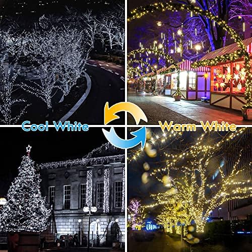66FT 200 LED Fairy Lights with Remote, Plug in Twinkle Light Outdoor Indoor - Image 2