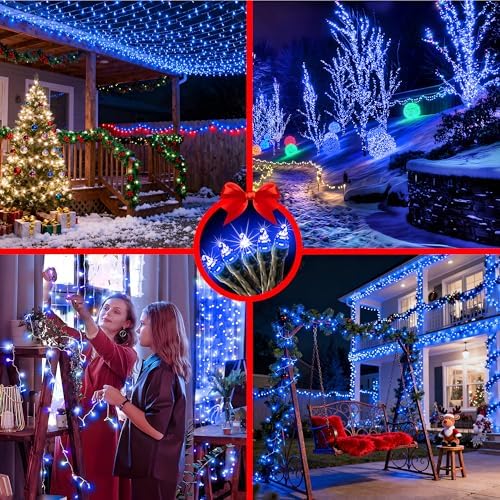 340 LED 90FT Christmas String Lights Outdoor, 12 Pro Modes with Timer - Image 6