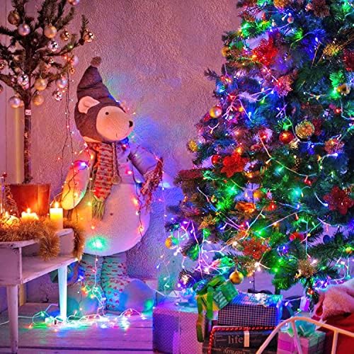 JMEXSUSS Connectable 91.5ft 250 LED Multicolor Christmas Lights Indoor - Image 2