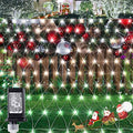 Cool White Christmas Net Lights, 192 LED 9.8FT x 6.6FT by Unknown