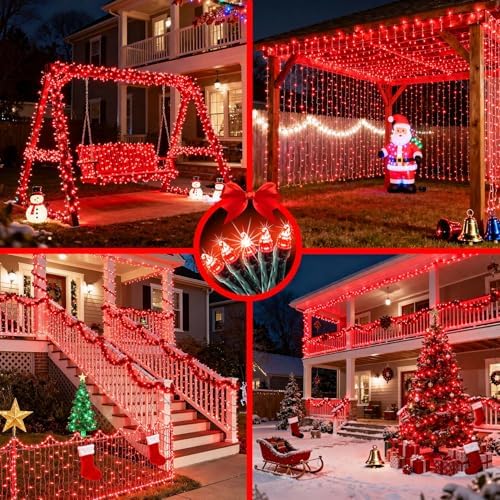 WUXYIYANG 340 LED 90FT Red Valentine Lights, 12 Pro Modes and Timer Memory - Image 3