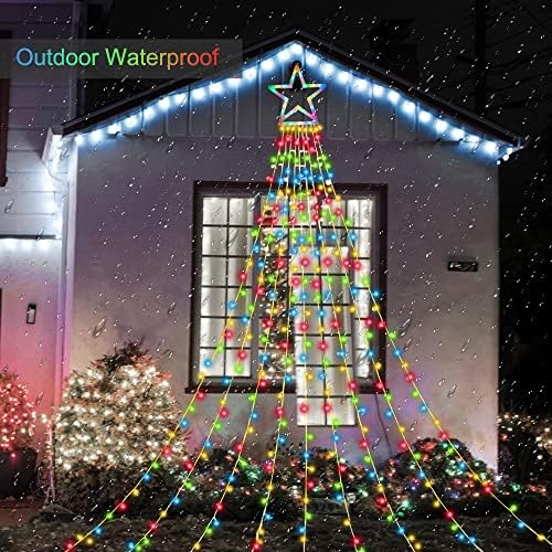 ZTX 320 LED Christmas String Star Lights Christmas Decorations Lights - Image 4