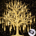 Meteor Shower Lights Outdoor,16 Inch 10 Tube 360 LED Icicle Christmas Light by Brightown