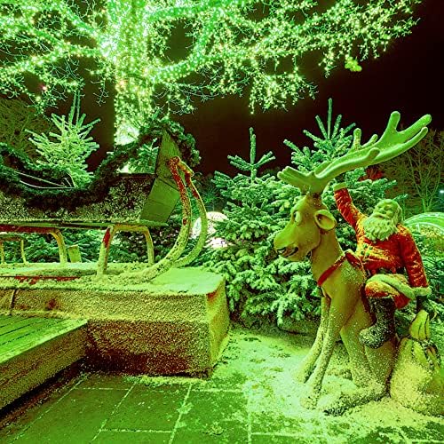 300 LED St Patricks Day Lights, 98.5FT Christmas String Lights with 8 Lighting Modes, Waterproof & Connectable Mini Lights, Plug in for Indoor Outdoor Holiday Xmas Party Bedroom Decorations (Green) - Image 4