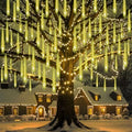 Adecorty Christmas Lights Outdoor, UL Certified Falling Rain Drop Light by Adecorty