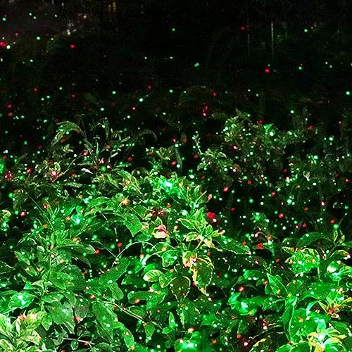 HERHOTER Christmas Laser Lights Outdoor,Red and Green Moving Outdoor Laser Light, Waterproof Garden House Decoration Laser Christmas Lights - Image 6