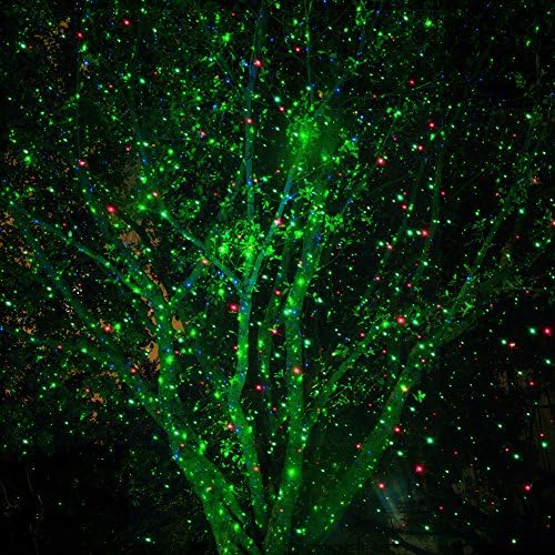 Poeland Christmas Laser Projector Lights Waterproof Outdoor Garden Decorative Lighting with Security Lock 3 Color Red Green Blue - Image 3