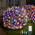 Neoclassy 120Led Christmas Net Lights Outdoor 5ft x 6ft Connectable, 8 Modes Waterproof Black Wire 29V Plug in Mesh Net Christmas Lights for Garden, Yard, Bushes, Trunk, Xmas Tree Decor (Multicolor) by NeoclassyDirect