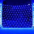 Net Light Christmas Lights Blue, 240LED Timer Tree Mesh Lights Outdoor Plug in Hanging String Lights for Xmas, Halloween, Garden, Walkway, Bushes Decor-9.8ft x 6.6ft(Blue) by Vicila
