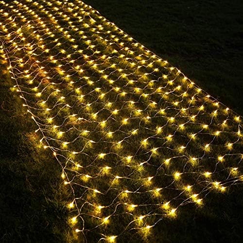 Warm White Christmas Net Lights, 192 LED 9.8FT x 6.6FT - Image 5