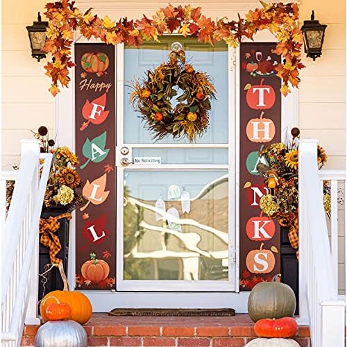 DearHouse 2 Pack Fall Maple Leaf Hanging Vine Garland Artificial Autumn Foliage Thanksgiving Decor for Home Wedding Fireplace Party Christmas (Light Yellow) - Image 5