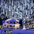 Purtuemy Outdoor Christmas Lights 40 Tube Meteor Shower Rain Lights by Purtuemy