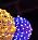 Baung Christmas String Lights Outdoors,4 Pack 7.98" Sphere Ball Tree Garden Globe Lights for Home, Party, Christmas, Porch Patio,Wedding, Garden,Tree Decoration with Memory Function Plug - Image 7