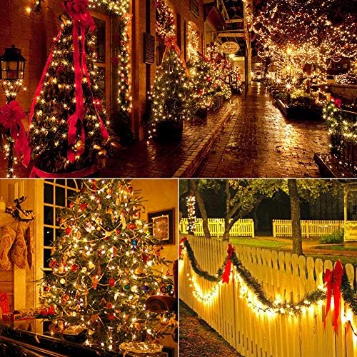 BrizLabs Clear White Incandescent Christmas String Lights 600 Count 139.2ft - Image 2