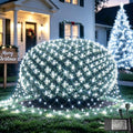 Pooqla Cool White Net Lights, 15x 5ft Christmas Lights Outdoor Green Wire by Pooqla