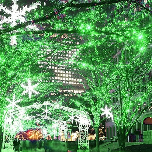 300 LED St Patricks Day Lights, 98.5FT Christmas String Lights with 8 Lighting Modes, Waterproof & Connectable Mini Lights, Plug in for Indoor Outdoor Holiday Xmas Party Bedroom Decorations (Green) - Image 2