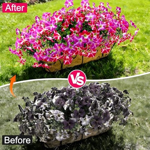 Artificial Petunia Flowers Outdoor, 8 Bundles UV Resistant Faux Plants - Image 5