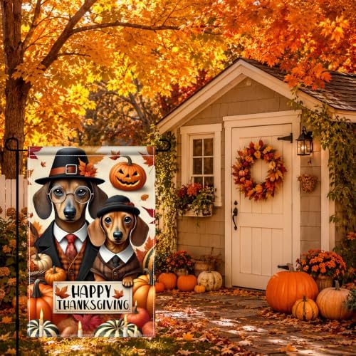BlissYard Thanksgiving Fall Harvest Pumpkin Garden Flag 12x18 Inch Sign - Image 5