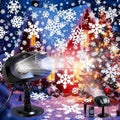 Christmas Projector Lights Outdoor, Snowflake Projector with Remote Control, IP65 Waterproof LED Snowflake Projection Lights for Christmas Decorations Garden Holiday Parties New Year by Unknown