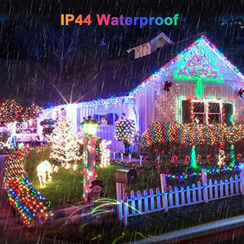 JMEXSUSS 360 LED Christmas Net Lights, Multicolor, 12ft x 5ft - Image 4