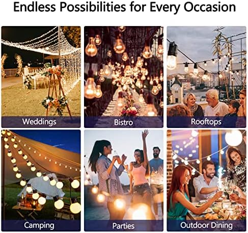 Stright 100FT Solar String Lights Remote Weatherproof ST38 LED Backyard - Image 6