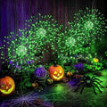 PEVOROS Solar Firework Fairy Garden Lights Outdoor, Green, 4 Pack by PEVOROS