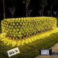 34.5x5FT Christmas Net Lights Outdoor Plug in with 8 Modes by HEYCOLOR