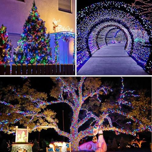 66FT 200 LED Fairy Lights with Remote, Plug in Twinkle Light Outdoor Indoor - Image 3