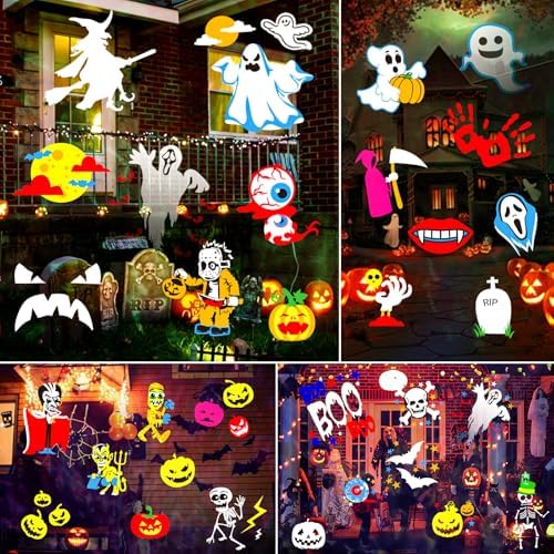 Halloween Projector Lights Outdoor 2026 Upgraded, 4/6/8 Patterns Adjustable - Image 4