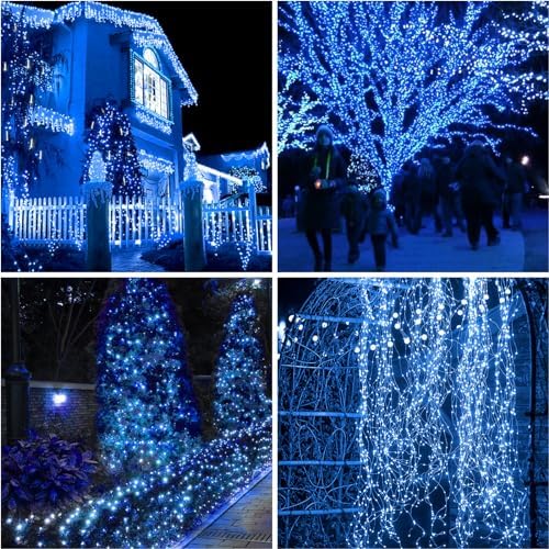 btfarm 4 Pack Solar String Lights Outdoor, Total 132FT 320LED Fairy Lights - Image 5