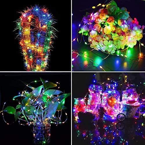 66FT 200 LED Fairy Lights with Remote, Plug in Twinkle Light Outdoor Indoor - Image 3
