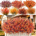 Alupssuc 24Pcs Artificial Fall Flowers for Outdoors Decor, Fake Mums Plants by Alupssuc