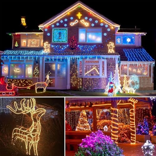 Vigdur Outdoor Rope Lights, 33FT Color Changing Rope Lights with Remote - Image 4