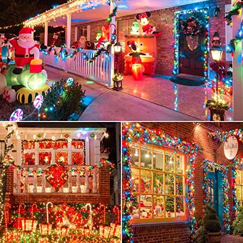Hopolon 2PACK 50-Count 13FT Multicolor Mini String Lights with White Wire - Image 6